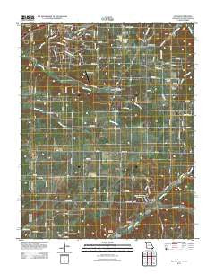 Racine Missouri Historical topographic map, 1:24000 scale, 7.5 X 7.5 Minute, Year 2012