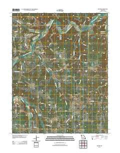 Rader Missouri Historical topographic map, 1:24000 scale, 7.5 X 7.5 Minute, Year 2011