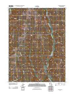 Ravanna Missouri Historical topographic map, 1:24000 scale, 7.5 X 7.5 Minute, Year 2012
