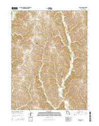 Ravanna Missouri Current topographic map, 1:24000 scale, 7.5 X 7.5 Minute, Year 2014