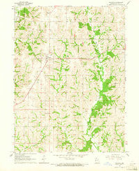 Ravanna Missouri Historical topographic map, 1:24000 scale, 7.5 X 7.5 Minute, Year 1964