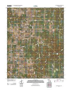 Raymondville Missouri Historical topographic map, 1:24000 scale, 7.5 X 7.5 Minute, Year 2011