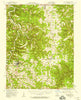 Raymondville Missouri Historical topographic map, 1:62500 scale, 15 X 15 Minute, Year 1951