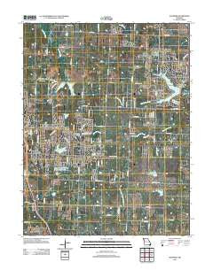 Raymore Missouri Historical topographic map, 1:24000 scale, 7.5 X 7.5 Minute, Year 2011