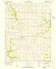 Raymore Missouri Historical topographic map, 1:24000 scale, 7.5 X 7.5 Minute, Year 1954