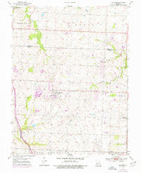 Raymore Missouri Historical topographic map, 1:24000 scale, 7.5 X 7.5 Minute, Year 1954
