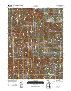 Rayville Missouri Historical topographic map, 1:24000 scale, 7.5 X 7.5 Minute, Year 2012