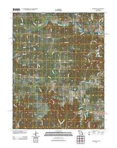 Readsville Missouri Historical topographic map, 1:24000 scale, 7.5 X 7.5 Minute, Year 2012