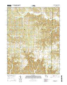 Readsville Missouri Current topographic map, 1:24000 scale, 7.5 X 7.5 Minute, Year 2015