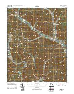 Redford Missouri Historical topographic map, 1:24000 scale, 7.5 X 7.5 Minute, Year 2011