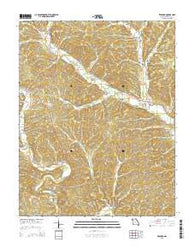 Redford Missouri Current topographic map, 1:24000 scale, 7.5 X 7.5 Minute, Year 2015