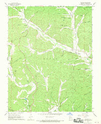 Redford Missouri Historical topographic map, 1:24000 scale, 7.5 X 7.5 Minute, Year 1968