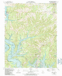 Reeds Spring Missouri Historical topographic map, 1:24000 scale, 7.5 X 7.5 Minute, Year 1989