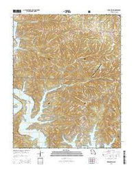 Reeds Spring Missouri Current topographic map, 1:24000 scale, 7.5 X 7.5 Minute, Year 2015