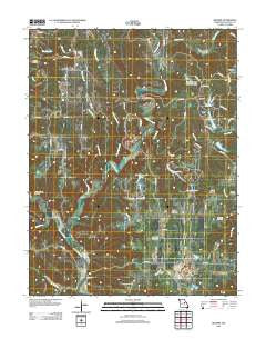 Reform Missouri Historical topographic map, 1:24000 scale, 7.5 X 7.5 Minute, Year 2012