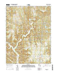 Reform Missouri Current topographic map, 1:24000 scale, 7.5 X 7.5 Minute, Year 2015