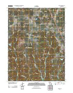 Renick Missouri Historical topographic map, 1:24000 scale, 7.5 X 7.5 Minute, Year 2012