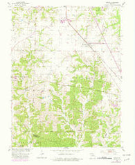 Renick Missouri Historical topographic map, 1:24000 scale, 7.5 X 7.5 Minute, Year 1953