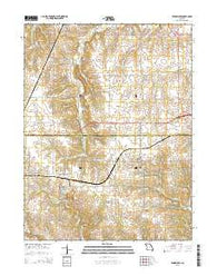 Rensselaer Missouri Current topographic map, 1:24000 scale, 7.5 X 7.5 Minute, Year 2015
