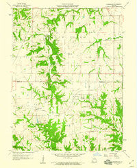 Rensselaer Missouri Historical topographic map, 1:24000 scale, 7.5 X 7.5 Minute, Year 1958