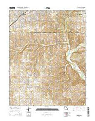 Republic Missouri Current topographic map, 1:24000 scale, 7.5 X 7.5 Minute, Year 2015