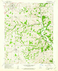Republic Missouri Historical topographic map, 1:24000 scale, 7.5 X 7.5 Minute, Year 1960