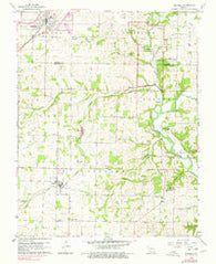Republic Missouri Historical topographic map, 1:24000 scale, 7.5 X 7.5 Minute, Year 1960