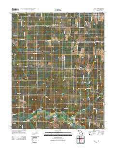 Rescue Missouri Historical topographic map, 1:24000 scale, 7.5 X 7.5 Minute, Year 2011