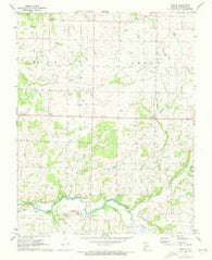 Rescue Missouri Historical topographic map, 1:24000 scale, 7.5 X 7.5 Minute, Year 1971