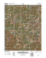 Rhyse Missouri Historical topographic map, 1:24000 scale, 7.5 X 7.5 Minute, Year 2011