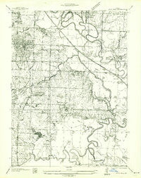 Rich Hill Missouri Historical topographic map, 1:24000 scale, 7.5 X 7.5 Minute, Year 1963
