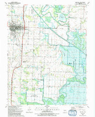 Rich Hill Missouri Historical topographic map, 1:24000 scale, 7.5 X 7.5 Minute, Year 1991
