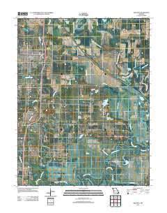 Rich Hill Missouri Historical topographic map, 1:24000 scale, 7.5 X 7.5 Minute, Year 2011