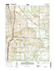 Rich Hill Missouri Current topographic map, 1:24000 scale, 7.5 X 7.5 Minute, Year 2014