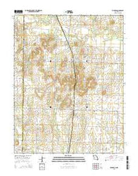 Richards Missouri Current topographic map, 1:24000 scale, 7.5 X 7.5 Minute, Year 2015