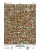 Richland Missouri Historical topographic map, 1:24000 scale, 7.5 X 7.5 Minute, Year 2012