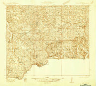Richland Missouri Historical topographic map, 1:48000 scale, 15 X 15 Minute, Year 1936