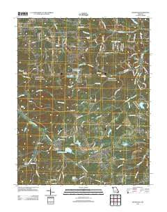 Richwoods Missouri Historical topographic map, 1:24000 scale, 7.5 X 7.5 Minute, Year 2012