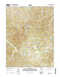 Richwoods Missouri Current topographic map, 1:24000 scale, 7.5 X 7.5 Minute, Year 2015