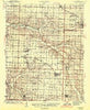Ritchey Missouri Historical topographic map, 1:62500 scale, 15 X 15 Minute, Year 1943