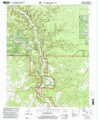 Riverton Missouri Historical topographic map, 1:24000 scale, 7.5 X 7.5 Minute, Year 1997