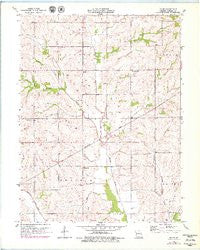 Roads Missouri Historical topographic map, 1:24000 scale, 7.5 X 7.5 Minute, Year 1957