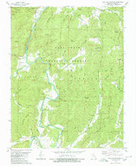 Rock Pile Mountain Missouri Historical topographic map, 1:24000 scale, 7.5 X 7.5 Minute, Year 1980