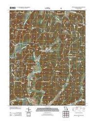 Rock Pile Mountain Missouri Historical topographic map, 1:24000 scale, 7.5 X 7.5 Minute, Year 2011