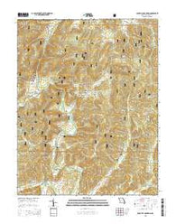 Rock Pile Mountain Missouri Current topographic map, 1:24000 scale, 7.5 X 7.5 Minute, Year 2015