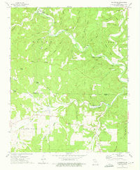 Rockbridge Missouri Historical topographic map, 1:24000 scale, 7.5 X 7.5 Minute, Year 1973