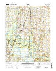 Rockville Missouri Current topographic map, 1:24000 scale, 7.5 X 7.5 Minute, Year 2015