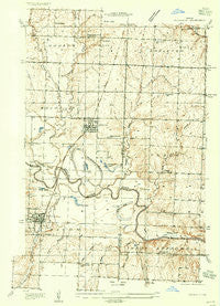 Rockville Missouri Historical topographic map, 1:24000 scale, 7.5 X 7.5 Minute, Year 1934
