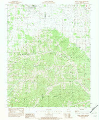 Rocky Comfort Missouri Historical topographic map, 1:24000 scale, 7.5 X 7.5 Minute, Year 1982