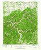 Rocky Comfort Missouri Historical topographic map, 1:62500 scale, 15 X 15 Minute, Year 1941